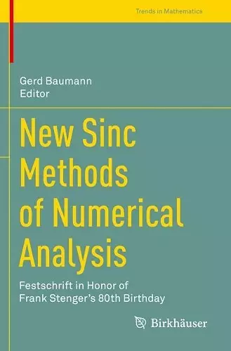 New Sinc Methods of Numerical Analysis cover