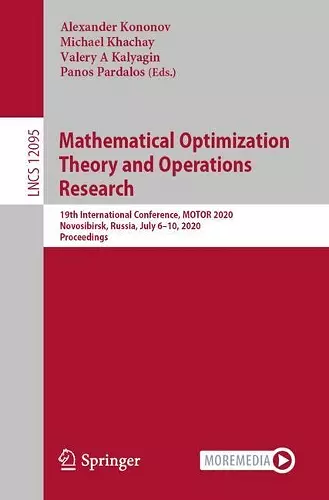 Mathematical Optimization Theory and Operations Research cover