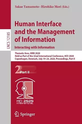 Human Interface and the Management of Information. Interacting with Information cover