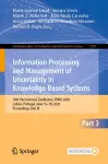 Information Processing and Management of Uncertainty in Knowledge-Based Systems cover