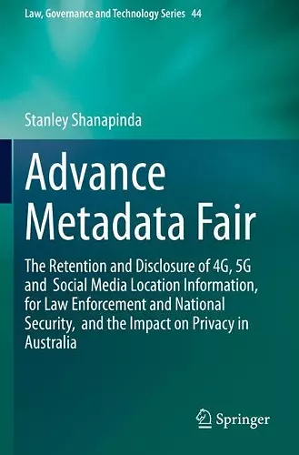 Advance Metadata Fair cover