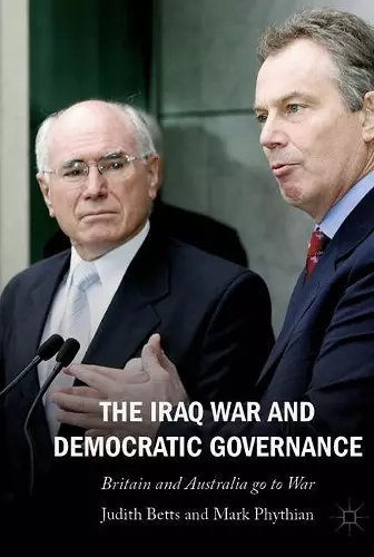 The Iraq War and Democratic Governance cover