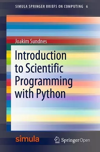 Introduction to Scientific Programming with Python cover