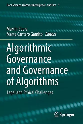 Algorithmic Governance and Governance of Algorithms cover