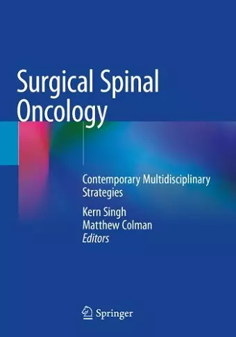 Surgical Spinal Oncology cover