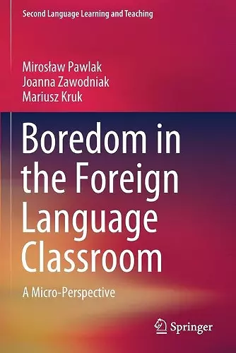 Boredom in the Foreign Language Classroom cover