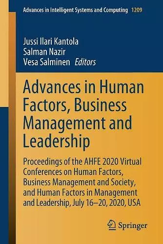 Advances in Human Factors, Business Management and Leadership cover