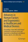 Advances in Human Factors and Ergonomics in Healthcare and Medical Devices cover