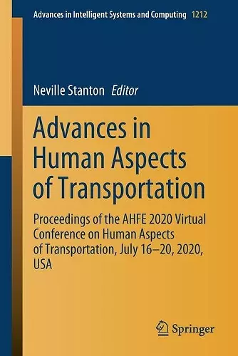 Advances in Human Aspects of Transportation cover