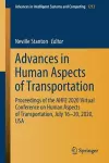 Advances in Human Aspects of Transportation cover
