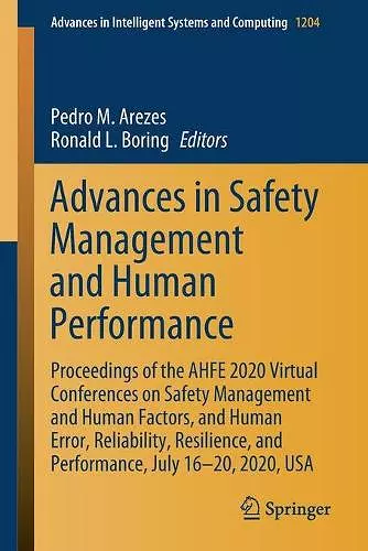 Advances in Safety Management and Human Performance cover