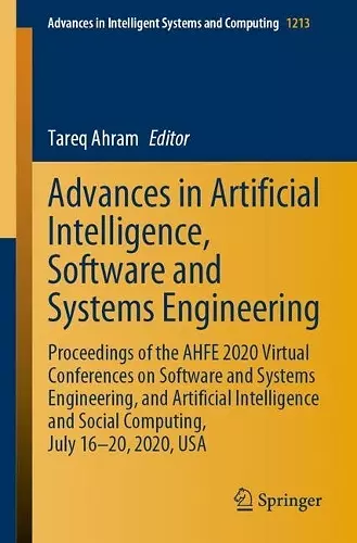Advances in Artificial Intelligence, Software and Systems Engineering cover