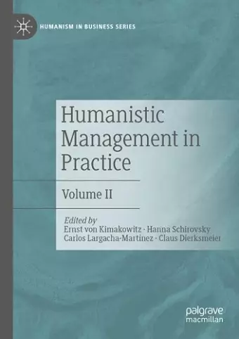 Humanistic Management in Practice cover
