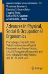 Advances in Physical, Social & Occupational Ergonomics cover