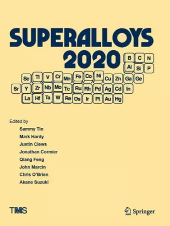 Superalloys 2020 cover