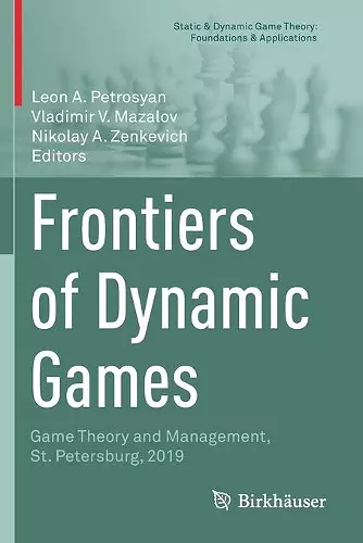 Frontiers of Dynamic Games cover