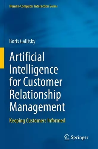 Artificial Intelligence for Customer Relationship Management cover