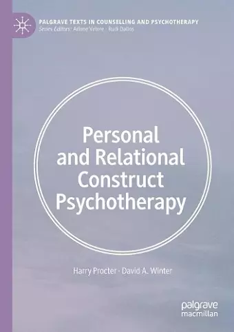 Personal and Relational Construct Psychotherapy cover