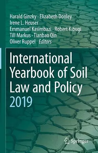 International Yearbook of Soil Law and Policy 2019 cover