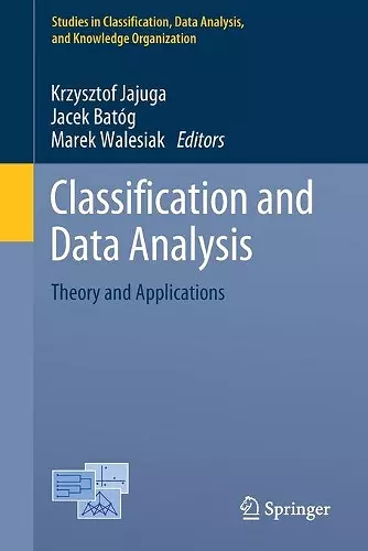 Classification and Data Analysis cover