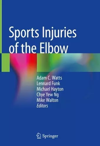 Sports Injuries of the Elbow cover