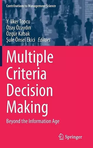 Multiple Criteria Decision Making cover