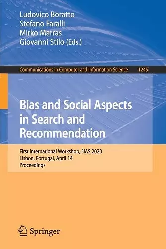 Bias and Social Aspects in Search and Recommendation cover