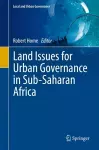 Land Issues for Urban Governance in Sub-Saharan Africa cover