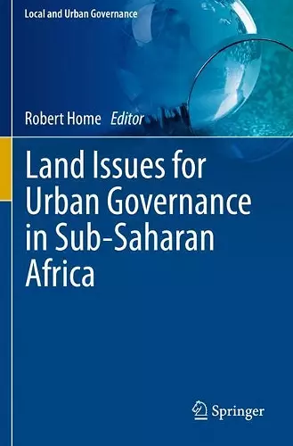 Land Issues for Urban Governance in Sub-Saharan Africa cover