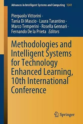 Methodologies and Intelligent Systems for Technology Enhanced Learning, 10th International Conference cover