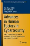 Advances in Human Factors in Cybersecurity cover