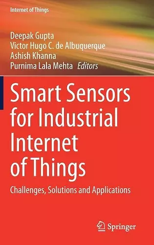 Smart Sensors for Industrial Internet of Things cover