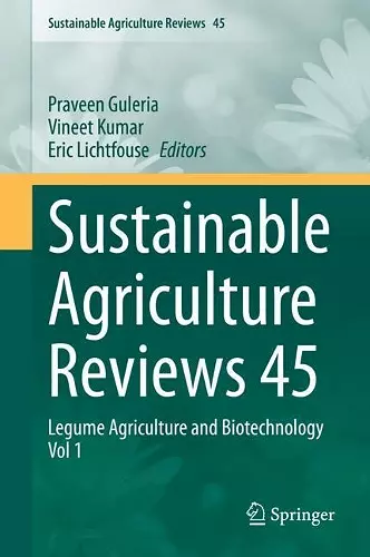 Sustainable Agriculture Reviews 45 cover