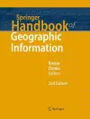 Springer Handbook of Geographic Information cover