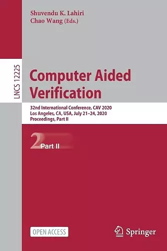 Computer Aided Verification cover