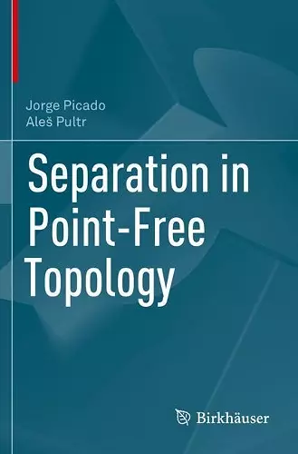 Separation in Point-Free Topology cover
