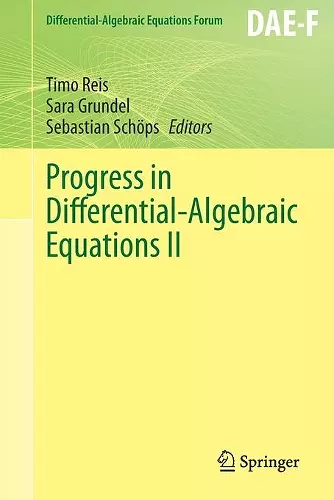 Progress in Differential-Algebraic Equations II cover