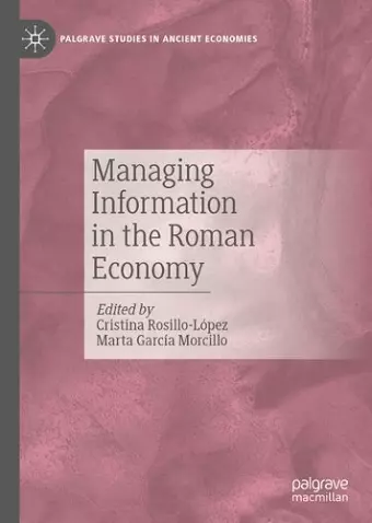 Managing Information in the Roman Economy cover