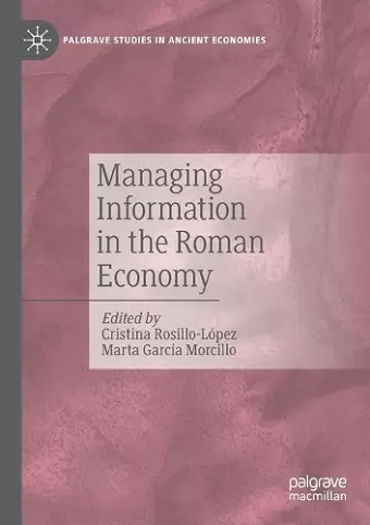Managing Information in the Roman Economy cover