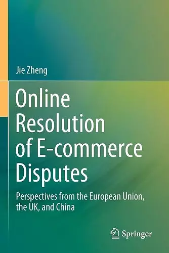 Online Resolution of E-commerce Disputes cover