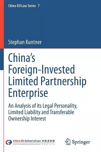 China’s Foreign-Invested Limited Partnership Enterprise cover