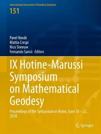 IX Hotine-Marussi Symposium on Mathematical Geodesy cover