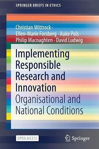 Implementing Responsible Research and Innovation cover