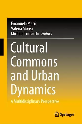 Cultural Commons and Urban Dynamics cover