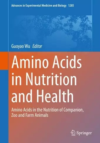 Amino Acids in Nutrition and Health cover