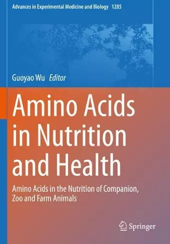 Amino Acids in Nutrition and Health cover