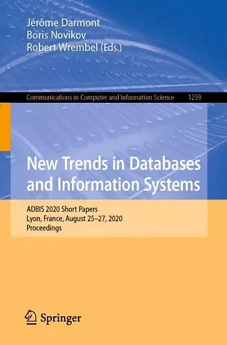 New Trends in Databases and Information Systems cover