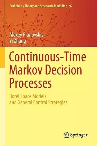 Continuous-Time Markov Decision Processes cover