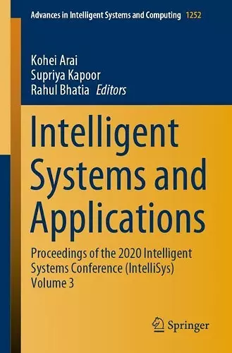 Intelligent Systems and Applications cover