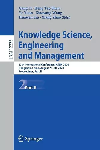 Knowledge Science, Engineering and Management cover